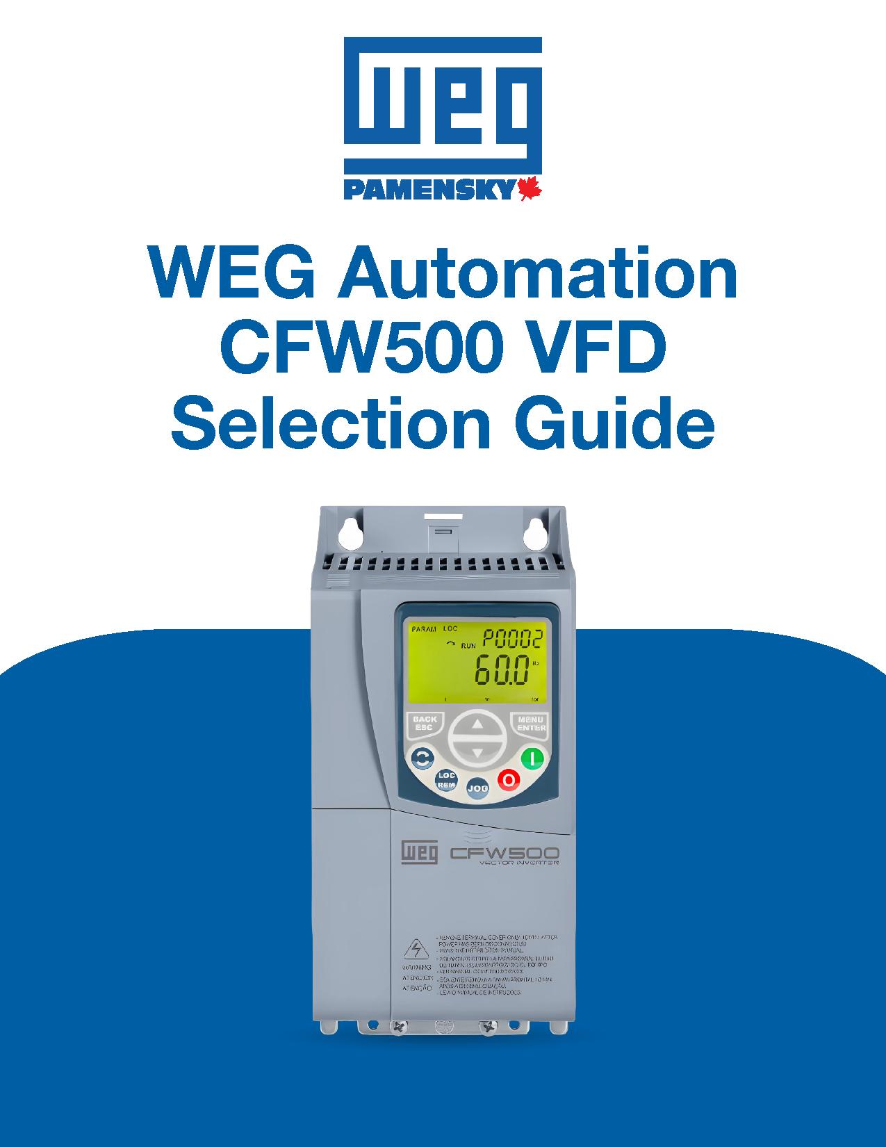 Selection Guide: CFW500