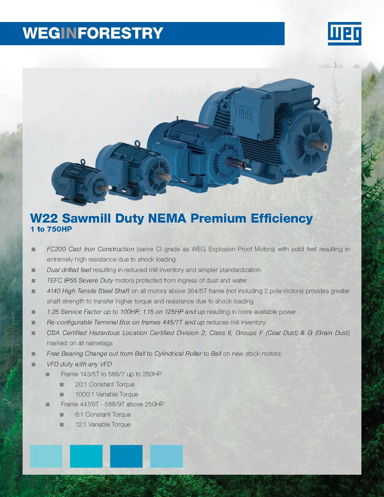 WEG in Forestry 