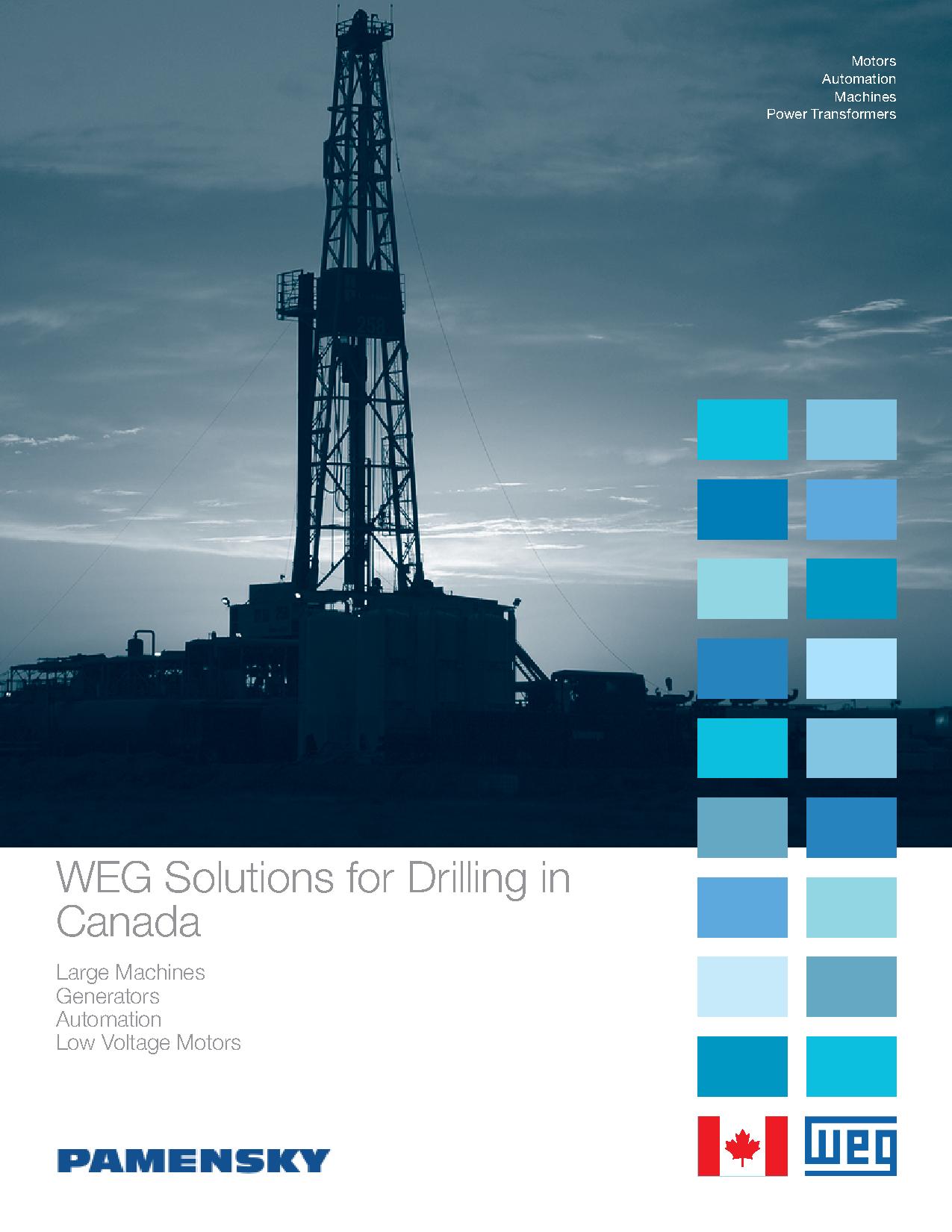 WEG Solutions for Drilling in Canada