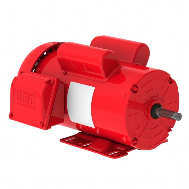 ELECTRIC MOTOR SINGLE PHASE 1.5 HP 04 56H 115/230 WCF2 60Hz F-1/B3R(D) IP55 DIMENSIONS ACC. CONFIGURATION FARM DUTY IHP