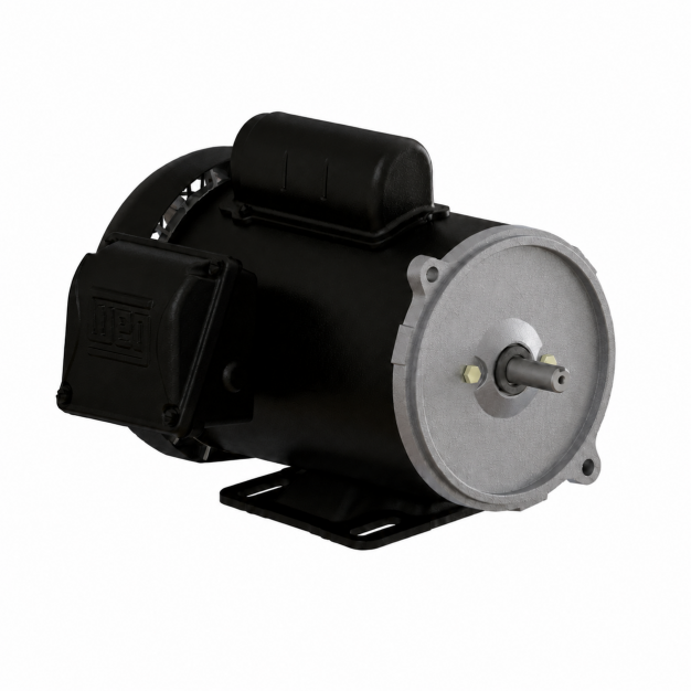 ELECTRIC MOTOR SINGLE PHASE 0.33 HP 04 56Z 115/208-230 WCF2 60Hz F-1/B34R(D) IP55 627593.2024 10012118644 ROLLED STEEL SINGLE PHASE
