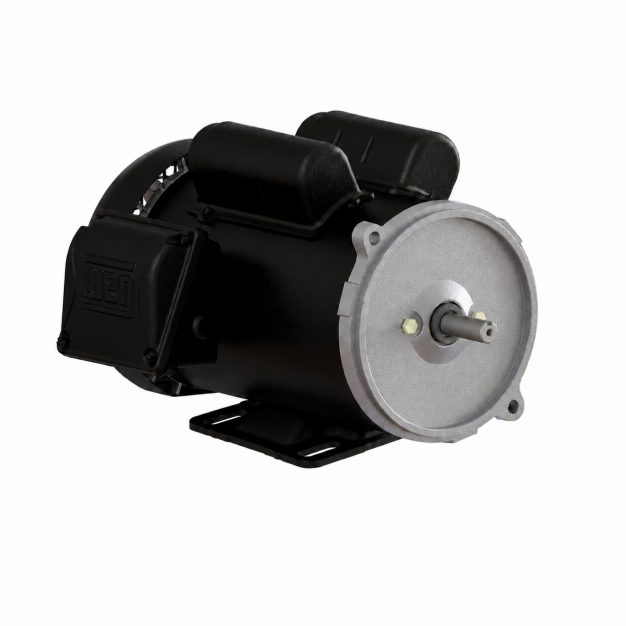 ELECTRIC MOTOR SINGLE PHASE 0.75 HP 04 56Z 115/208-230//110/220 WCF2 60Hz F-1/B34R(D) IP55 627603.2024 10014071494 ROLLED STEEL SINGLE PHASE