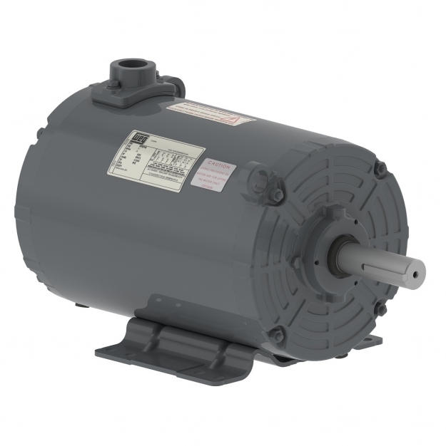 ELECTRIC MOTOR THREE PHASE ROTOR SQUIRREL CAGE 5.0-7.5 HP 02 182/4TZ 208-230/460 C/W 9 leads WCF2 60Hz F-3/B3T IP55 GRAIN DRYER IHP