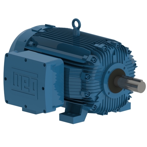W21 Explosion-proof Motor NEMA Premium Efficiency 150 HP 6P 447T 3Ph 460 V 60 Hz IC411 - TEFC - Foot-mounted