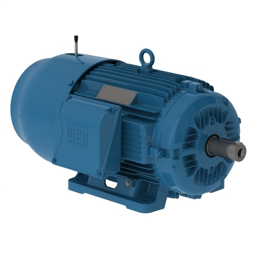 W22 Brake Motor NEMA Premium Efficiency 15 HP 6P 284/6T 3Ph 575 V 60 Hz IC411 - TEFC - Foot-mounted
