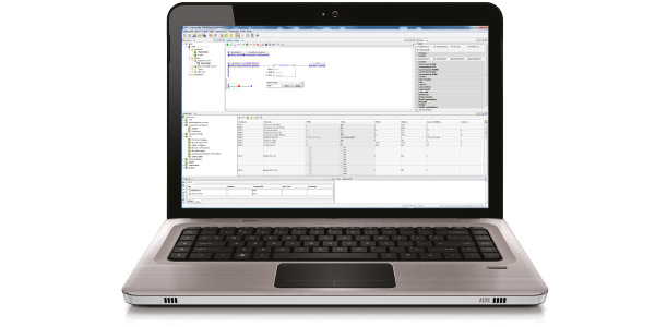 SoftPLC - programmed via WPS software